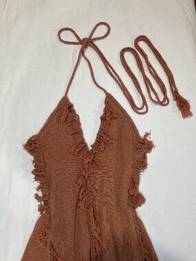 AYA SacredWear Boho Dusty Rose Bridesmaid Dress